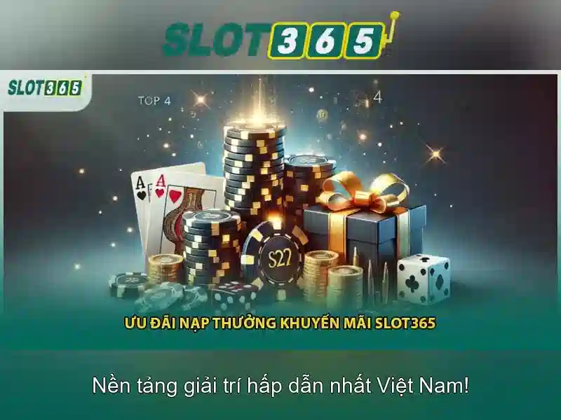 Các trò chơi nổi bật trên Slot365