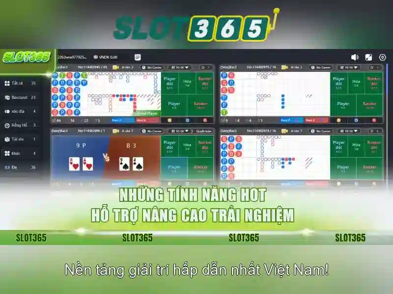 Slot365: Trải nghiệm trò chơi slot hàng đầu